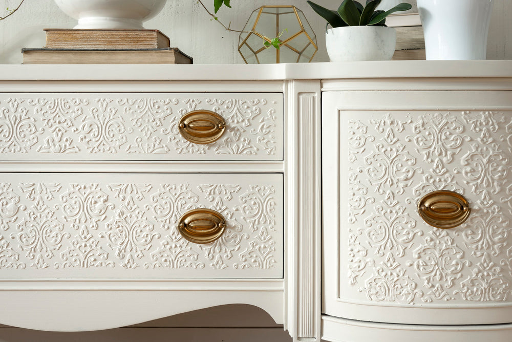How to stencil furniture with Fresco and Fusion Mineral Paint