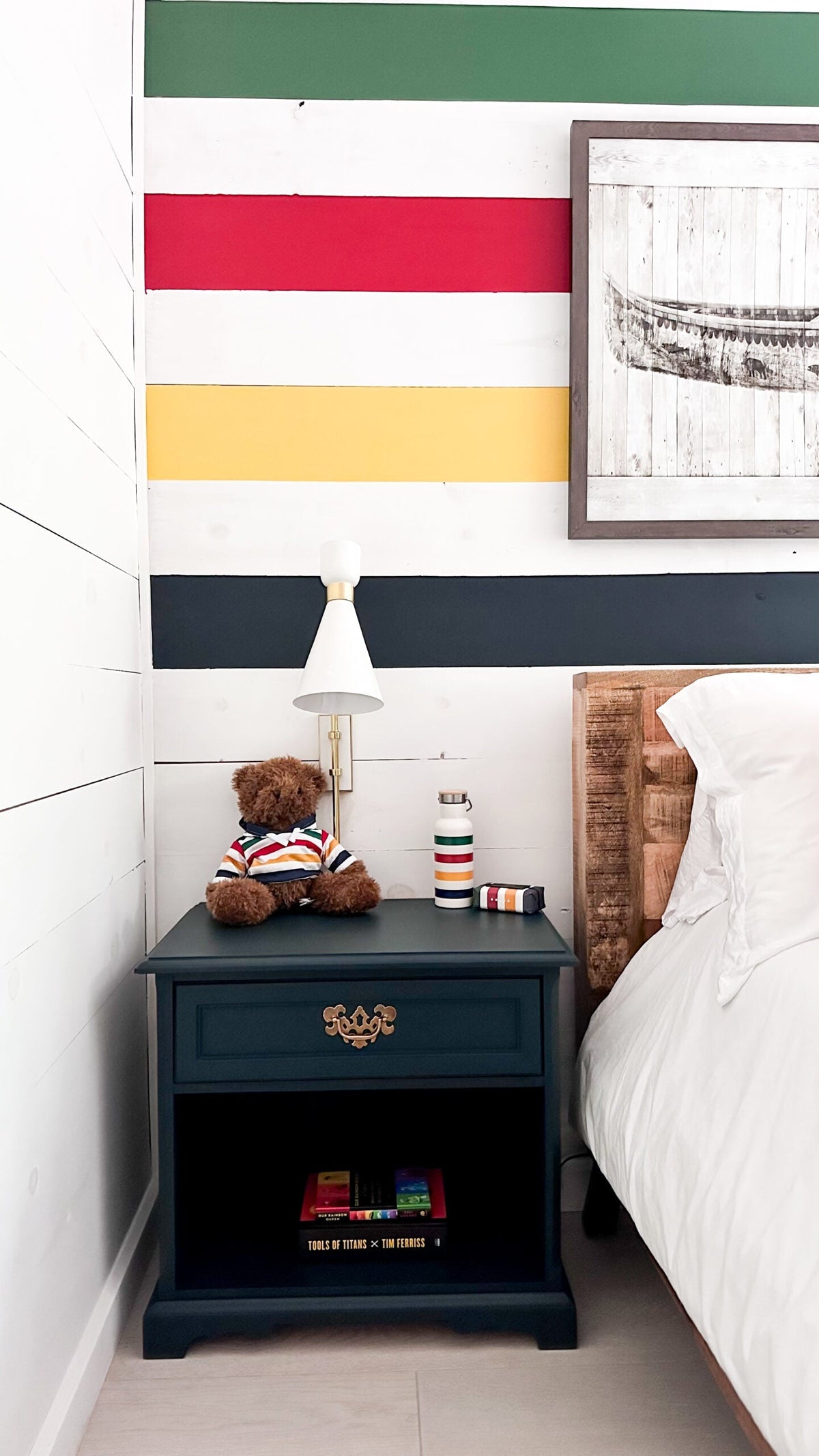 Old Nightstand, New Life: A Simple One-Colour Makeover