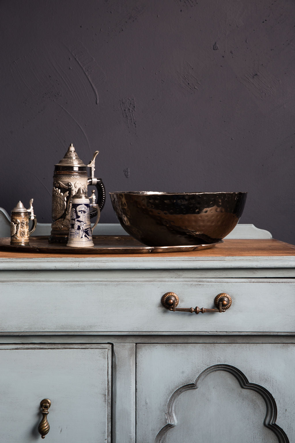 How to add vintage charm to a sideboard using Champness and Black Wax