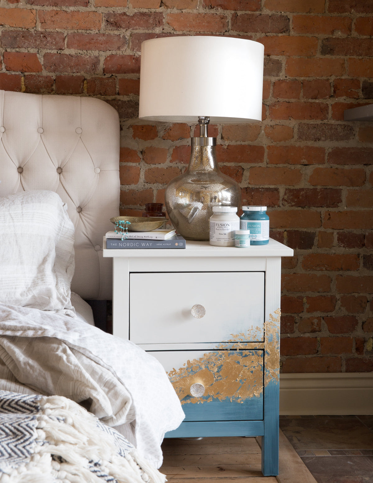 How To Apply Gold Leaf To Furniture