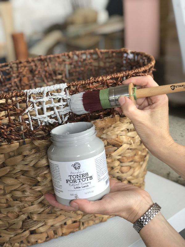 ReStore Painted Basket and Accessories