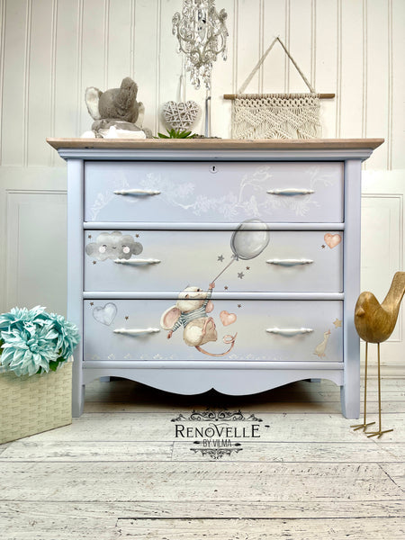 Baby Dresser Makeover