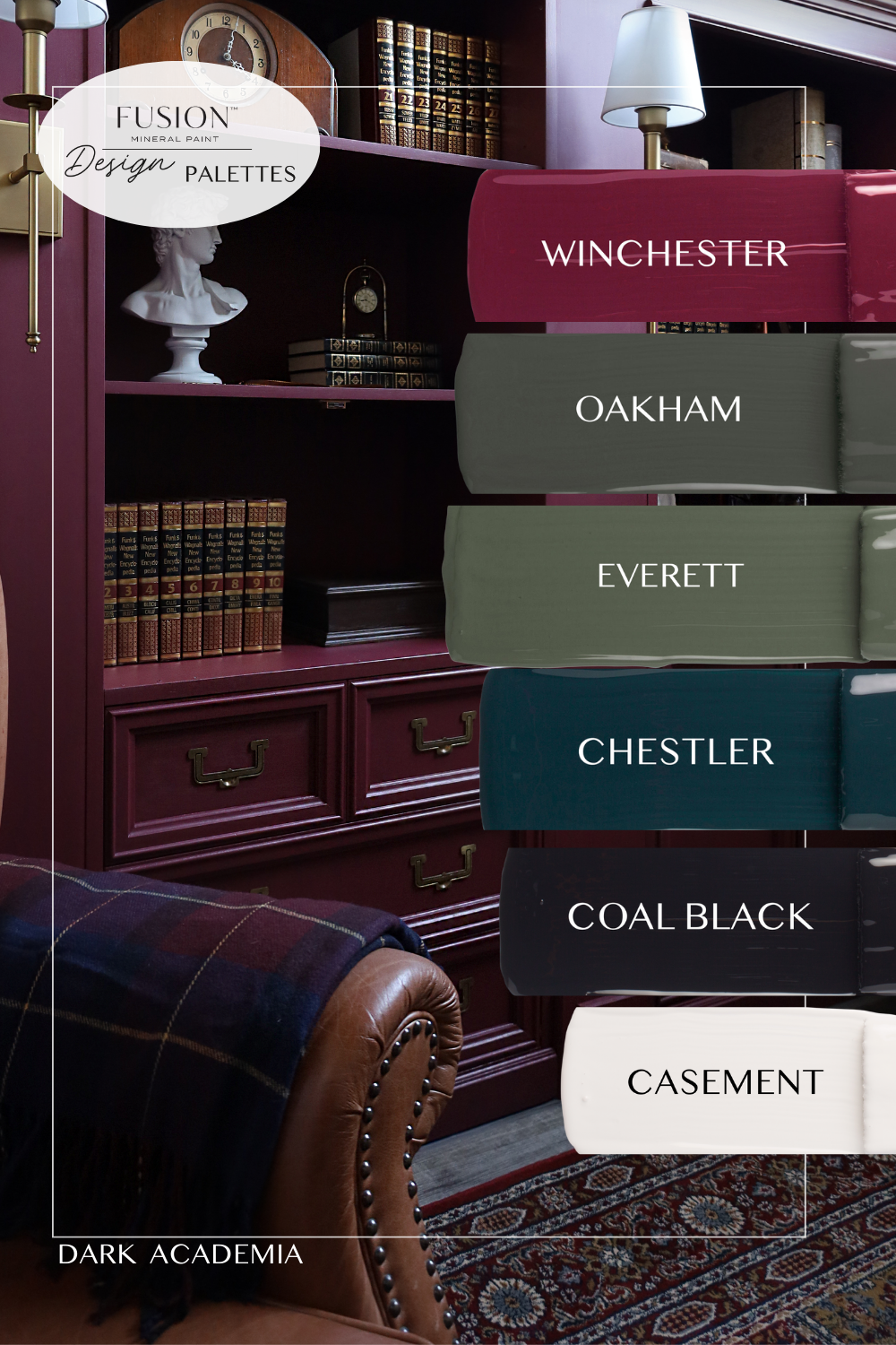 Dark Academia Design Palette