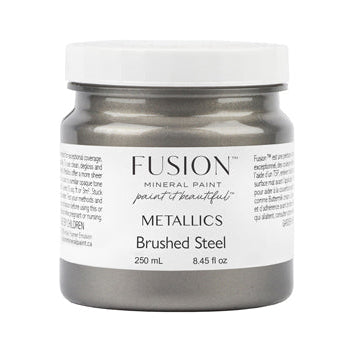 Brushed Steel Metallic Paint